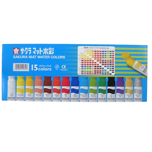 マット水彩 ポリ 12色 12ml | サクラクレパス | MW12PR | Joshin web 