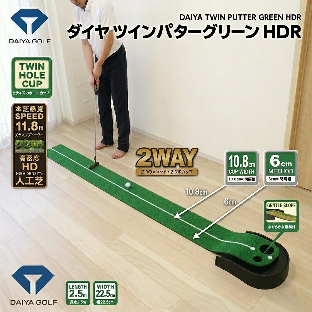 Tabata(タバタ) ゴルフ パターマット ゴルフ練習用マット フォーミング