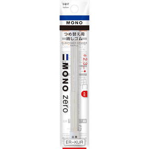 つめ替え用 ホルダー消しゴム モノゼロ（丸型）