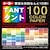 �g�[���[�b�^���g100�J���[�y�[�p�[ 7.5cm 100�F����/100���b007203(�-�-)