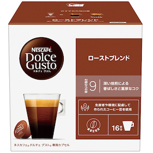 ネスレ｜ネスカフェ ドルチェグスト専用カプセル　ローストブレンド｜LNI16001