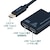 MCO�bType-C�C���z���ϊ��P�[�u�� USB PD�Ή��i�u���b�N�j�bSAD-CE05PBK