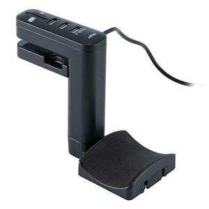 �i�J�o���V�bUSB2.0 3�|�[�g�n�u+SD microSD�J�[�h���[�_�[ ���C�^�[�t�� �w�b�h�z���t�b�N�bHPH-002BK