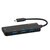 �i�J�o���V�bUSB3.2Gen1 Type-C 4�|�[�g�ϊ��n�u (�u���b�N)�bUH-C3404BK