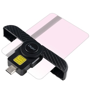 ナカバヤシ｜折畳USB Type-Cマイナンバーカードリーダー（ブラック）｜CRIC-01BK