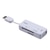 ナカバヤシ｜変換アダプタ機能付 USB2.0 Type-C SD・microSDカードリーダー・ライター（ホワイト）｜CRW-CSD90W