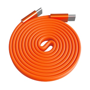 �i�J�o���V�bUSB �}�O�l�b�g�P�[�u�� C to C 1.2m�iType-C 240W �I�����W�j�bUPD-MFC12DD