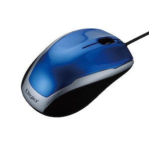 �i�J�o���V�b�L�� 3�{�^��BlueLED�}�E�X M�T�C�Y�i�u���[�j�bMUS-UKT115BL