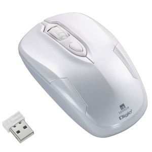 �i�J�o���V�b2.4GHz���C�����X �É�3�{�^�� IR LED�}�E�X�i�z���C�g�j�bMUS-RIT126W
