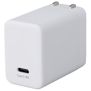 �i�J�o���V�bGaN 65W PD�[�d�Ή� USB Type-C 1�|�[�g�[�d�� �i�z���C�g�j�bJYU-ACU06W