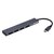�i�J�o���V�b�A���~�ɔ�USB�n�u USB3.2Gen1+2.0 Type-C 4�|�[�g�ϊ��n�u (�O���[)�bUH-C3294GY
