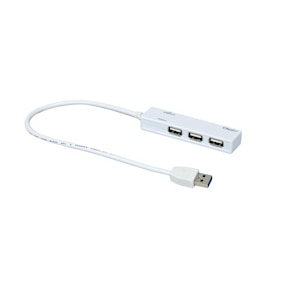 �i�J�o���V�b4�|�[�g�@USB3.0/2.0�n�u�i�z���C�g�j�bUH-3014W