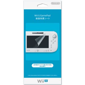 Wii U Gamepad画面保護シート Joshin Webショップ 通販 任天堂 Wup A Shaa