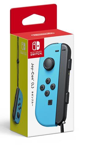 Switch】Joy-Con(L) ネオンブルー（左用） | Joshin webショップ 通販 | 任天堂 | HAC-A-JLBAA NSW  ジョイコンLネオンブルー