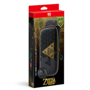 �C�V���b�ySwitch2�zNintendo Switch 2 �L�������O�P�[�X �[���_�̓`�� 40���N �A�j�o�[�T���[�G�f�B�V�����i��ʕی�V�[�g�t���j�bBEE-A-PSSAB NSW2 ���ݸ޹-� ��������ݾ� 40th ����-��-