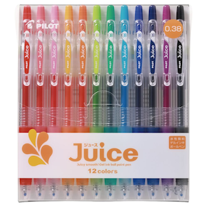 �p�C���b�g�b�Q���C���L�{�[���y�� �W���[�X�@0.38mm�@12�F�Z�b�g�bLJU120UF-12C