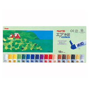 エフ水彩 ポリチューブ入り 18色セット 金 銀入り Joshin Webショップ 通販 ぺんてる Wfc1 18 エフ水彩 ポリチューブ入り 18色セット 金 銀入り Joshin Webショップ 通販 ぺんてる Wfc1 18