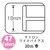 �A�T�q�b�o�C�A�X�e�[�v �e�g�������C�h�o�C�A�X ���� 18mm�� �\���bFTB18-517-20
