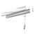���Y�Ɓb�J�P���[���ؖڒ� �N���A���C�� 100cm(�z���C�g)�bKLM100W