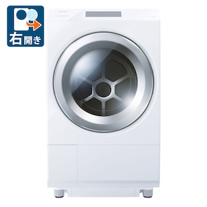 東芝｜12.0kg ドラム式洗濯乾燥機【右開き】グランホワイト｜TW-127XP4R-W