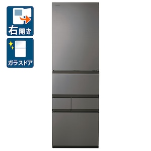 東芝｜501L 5ドア冷蔵庫（フロストグレージュ）【右開き】｜GR-Y500GT-TH