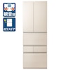 東芝｜461L 6ドア冷蔵庫（グレインアイボリー）｜GR-Y460FZ-UC