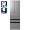 東芝｜508L 6ドア冷蔵庫（アッシュグレージュ）｜GR-Y510FZ-ZH