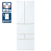 東芝｜462L 6ドア冷蔵庫（グランホワイト）｜GR-W460FK-EW