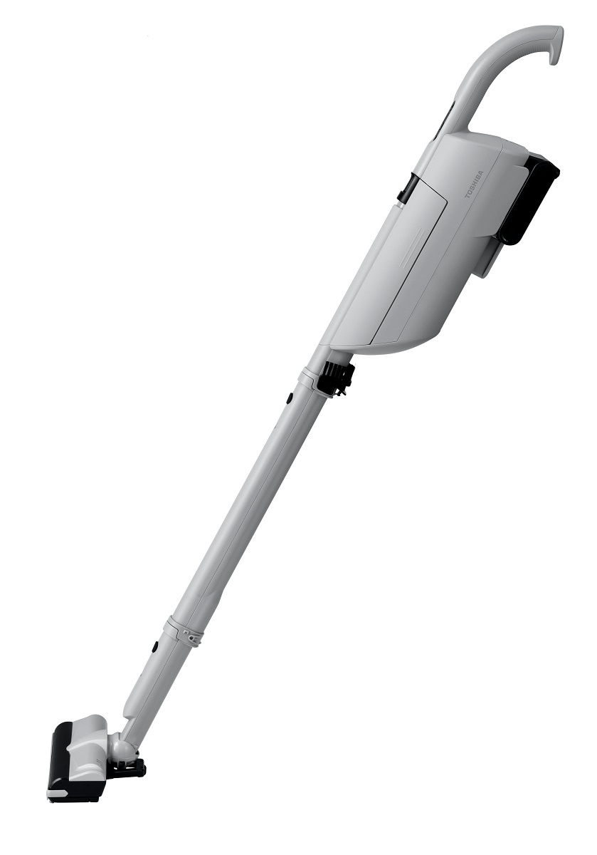 紙パック式スティッククリーナー 充電式 パワーブラシ ミストグレー