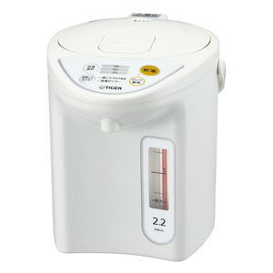 タイガー｜マイコン電動ポット　2.2L　ホワイト｜PDR-G221-W