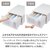 �V�n�b�y2�g�z�t�B�b�c�P�[�X �A�h�o���X �N���[�[�b�g���[ ��40�~���s55�~����25cm�i�z���C�g�N���A�j�bAD55-40M-2