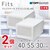 �V�n�b�y2�g�z�t�B�b�c�P�[�X �A�h�o���X�N���[�[�b�g���[ ��40�~���s55�~����30cm�i�z���C�g�N���A�j�bAD55-40L-2