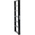 田窪工業所｜トールワゴン High100（マットブラック・幅10.6×奥行57.7×高さ165.4cm）｜TKB-NWH-100K