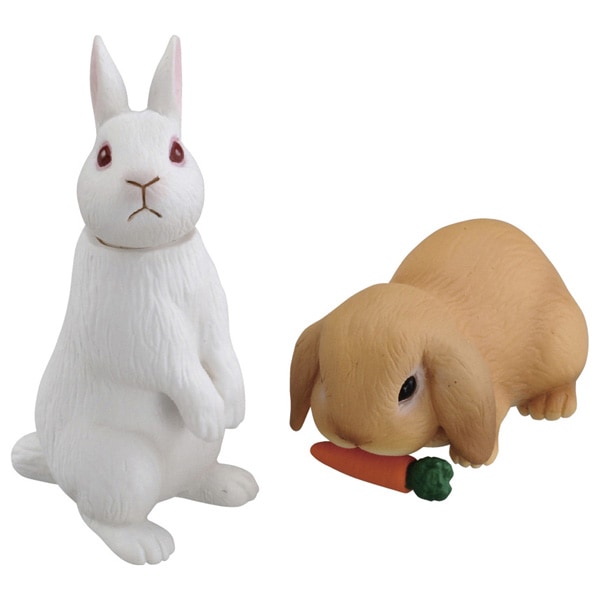 ひろうさ！ アニア AS-34 ウサギ 日本白色種＆ロップイヤー | タカラトミー