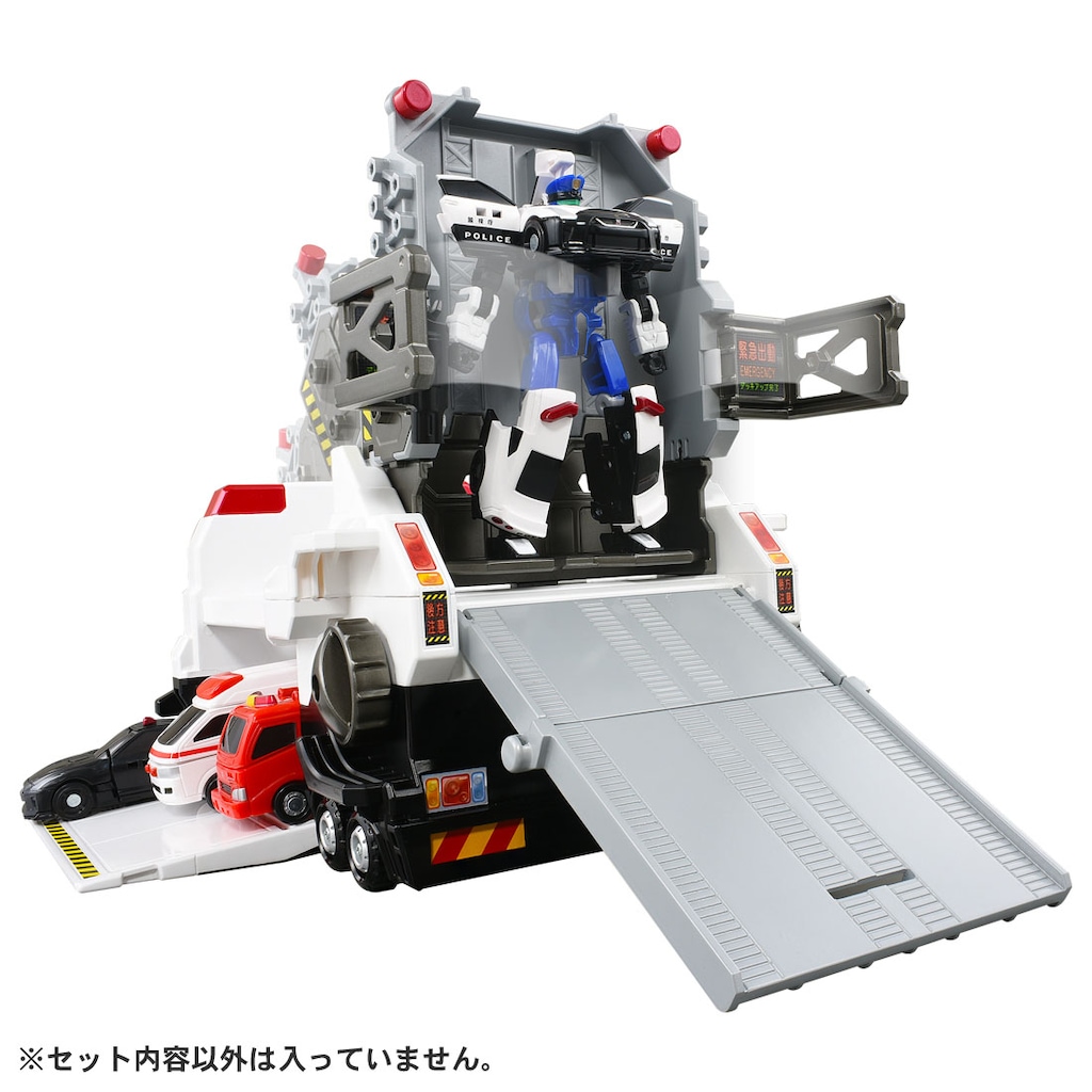 トミカ ジョブレイバー デッキアップ＆出動！DXブレイバー