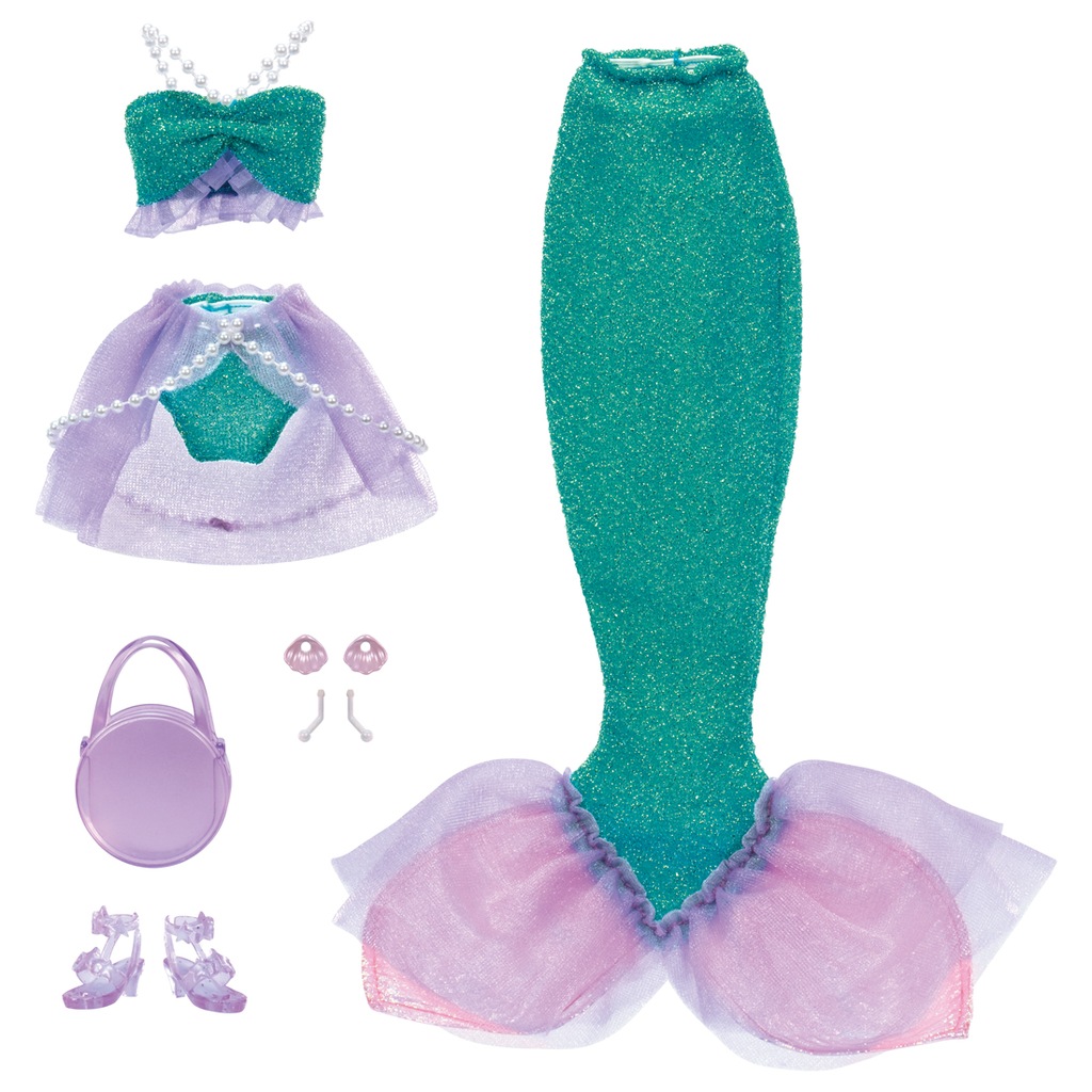 リカちゃん #Licca #マーメイドビーチ ウェア | Joshin webショップ 通販 | タカラトミー | #Licca #マーメイドBウェア