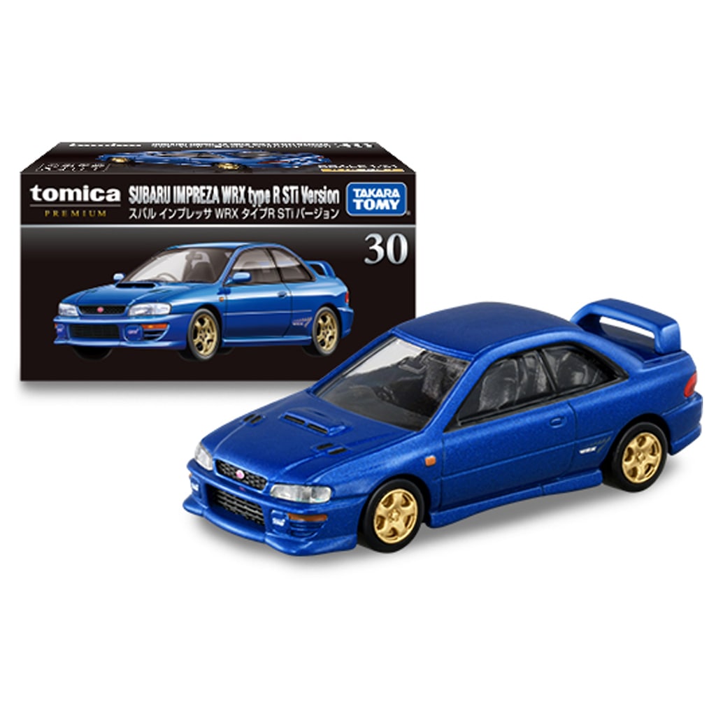 トミカプレミアム 30 スバル インプレッサ WRX タイプR STi