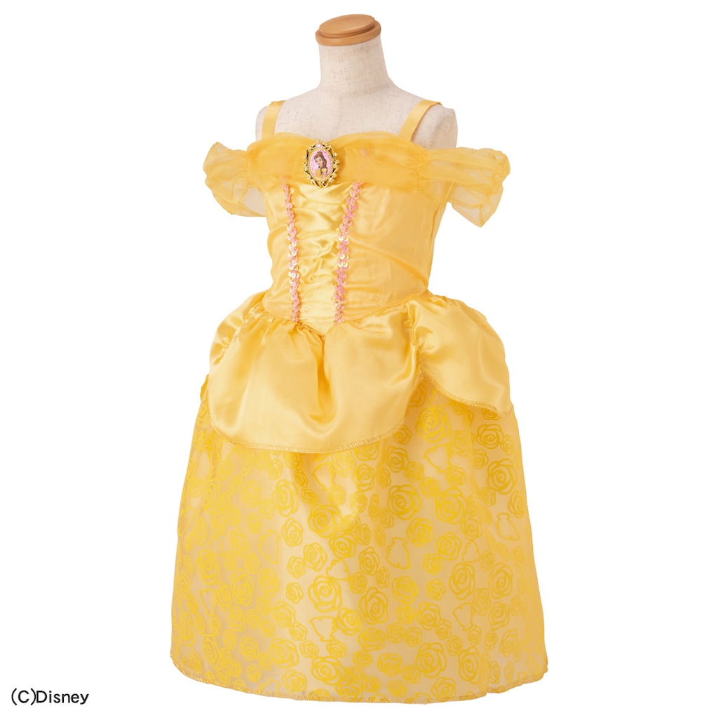 ディズニープリンセス キラキラおしゃれドレス ベル | タカラトミー
