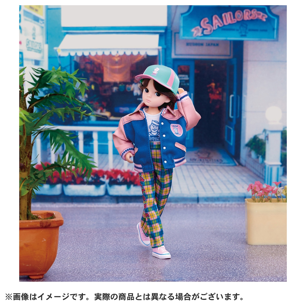 Johnny&#39;s - りちゃん出品 リカちゃん レトロリカ セーラーズ スタジャンファッション