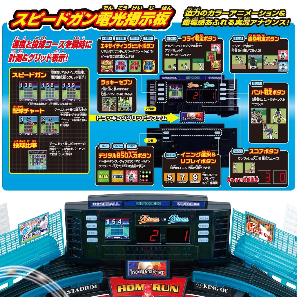 野球盤3Dエース スーパーコントロール | エポック社