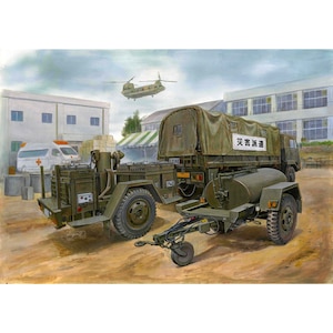 �A�I�V�}�b1/72 �~���^���[���f���L�b�g No.3 ���㎩�q�� 3 1/2t�g���b�N�u3�g���� �V�^�v�ЊQ�h��Ver.�i�����A�����ԕt���j�y02353�z�bABK 02353 72M-3 3���ݼݶ�� ���޲ʹ�VER