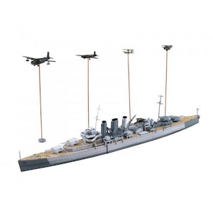 1/700 ウォーターライン 限定 英国海軍 重巡洋艦 ドーセットシャー ビスマルク追撃戦【52686】