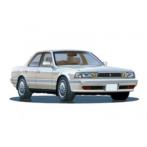 【再生産】1/24 ザ・モデルカー No.81 トヨタ JZX81 クレスタ 2.5スーパールーセントG '90【56127】