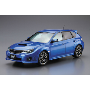 アオシマ｜1/24 ザ・モデルカー No.29 スバル GRB インプレッサWRX STI ’10【58343】｜ABK 58343 MC29 ｽﾊﾞﾙ GRB ｲﾝﾌﾟﾚｯｻ