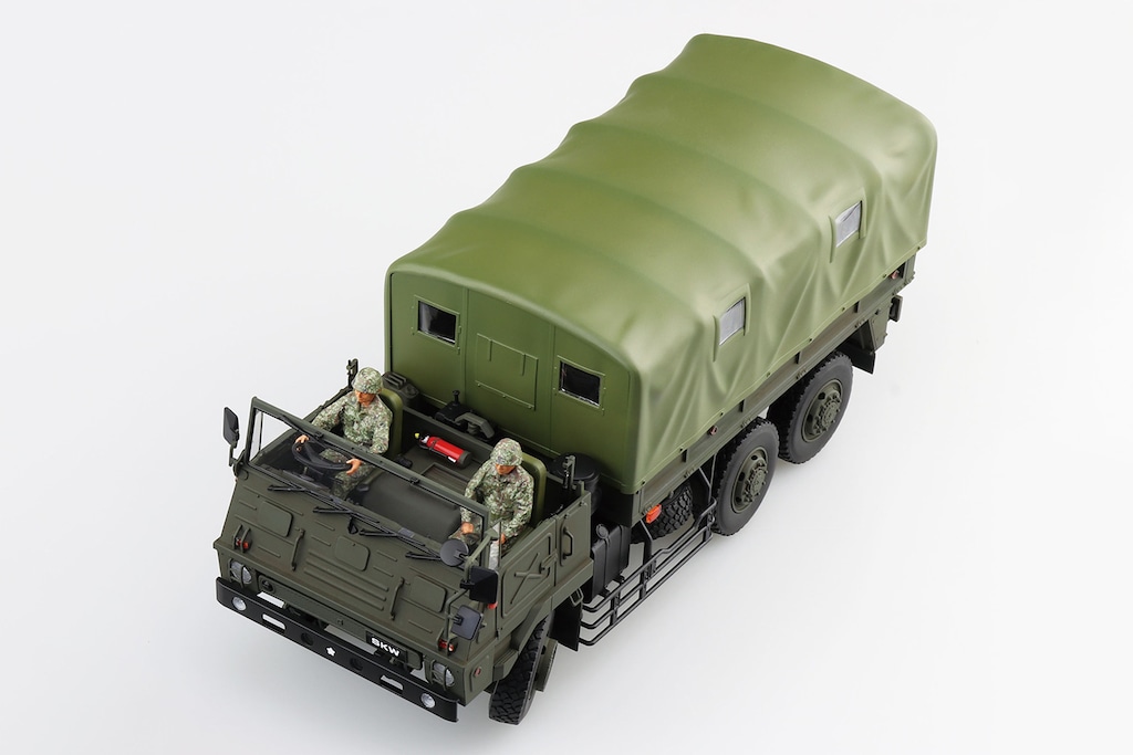 1/35 ミリタリーモデルキット No.2 73式大型トラック(SKW-464