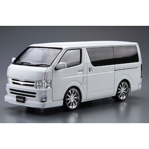 アオシマ｜1/24 ザ・チューンドカー No.3 boxystyle TRH200V ハイエース スーパーGL ’10（トヨタ）【58954】｜ABK 58954 TC3 ﾊｲｴｰｽ ｽｰﾊﾟｰGL