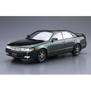 アオシマ｜1/24 ザ･モデルカー No.93 トヨタ JZX90 チェイサー/クレスタ アバンテ・ルーセント/ツアラー ’93【61732】｜ABK MC93 ﾄﾖﾀ JZX90 ﾁｪｲｻｰ/ｸﾚｽﾀ