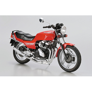 【再生産】1/12 ザ・バイク No.48 ホンダ NC07 CBX400F モンツァレッド '81 カスタムパーツ付き【62326】