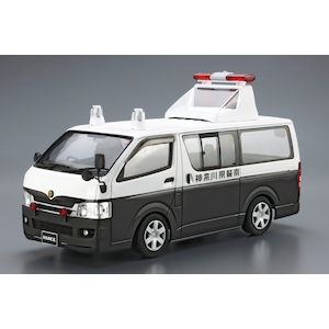 1/24 ザ・パトロールカー No.5 トヨタ TRH200V ハイエース 交通事故処理車/エリア検問車 ’07【63316】【在庫処分】