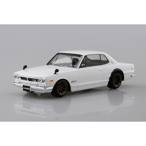 1/32 ザ・スナップキット No.09-SP2 ニッサン スカイライン 2000GT-R カスタムホイール（ホワイト）【64719】